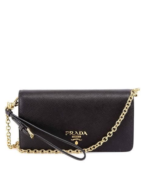 prada pouch on chain